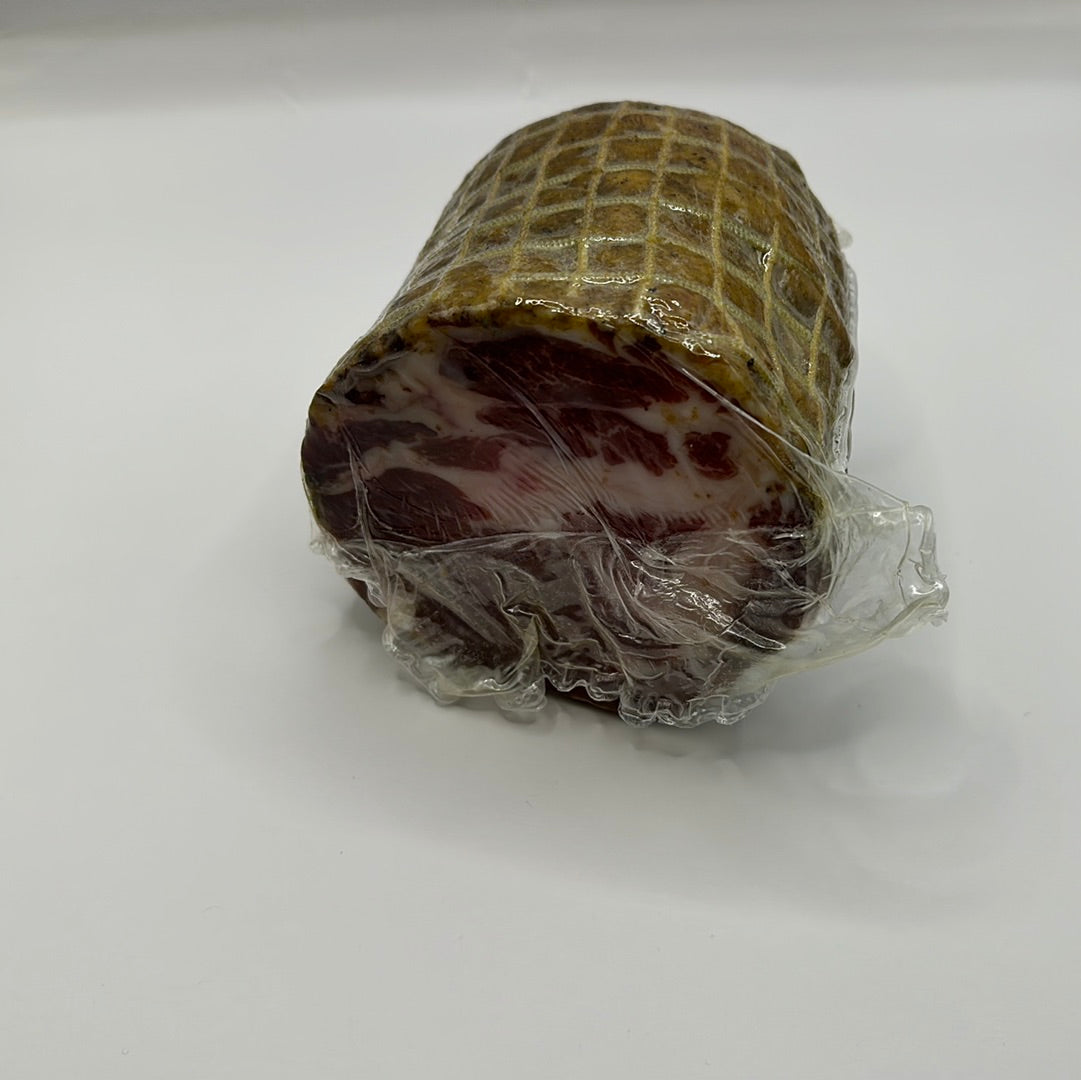 Capocollo Toscano -Coppa | Dry-cured Pork Collar Joint | Subissati | (+/- 1.7Kg) PRICE PER KG