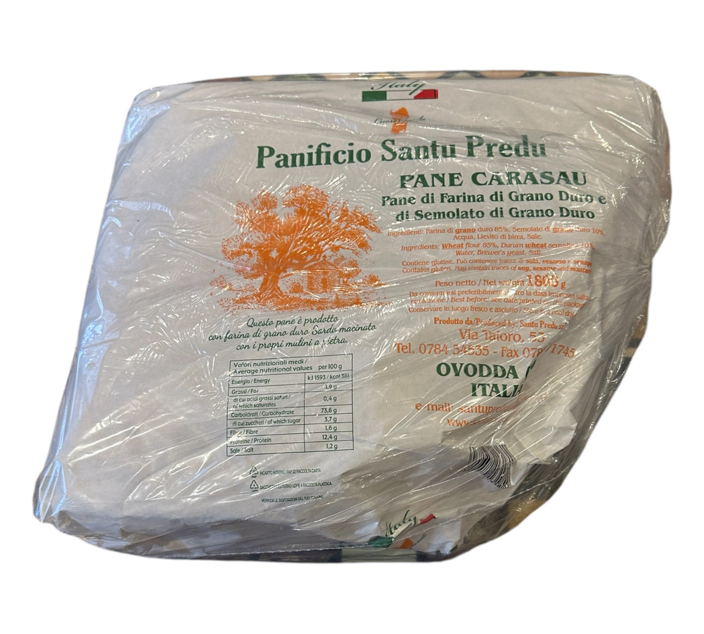 Pane Carasau Bread | Ovodda 1.8Kg