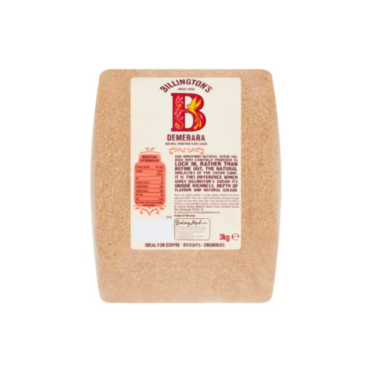 Demerara Sugar | Billington | 3Kg