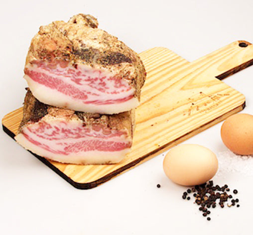 Guanciale | Dry-cured Pork Cheek | Subissati | +/- 1.8Kg