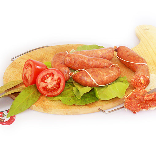 Salsiccia Piccante | Fresh Italian Pork Sausage with Chilli Pepper | Subissati | +/- 500g