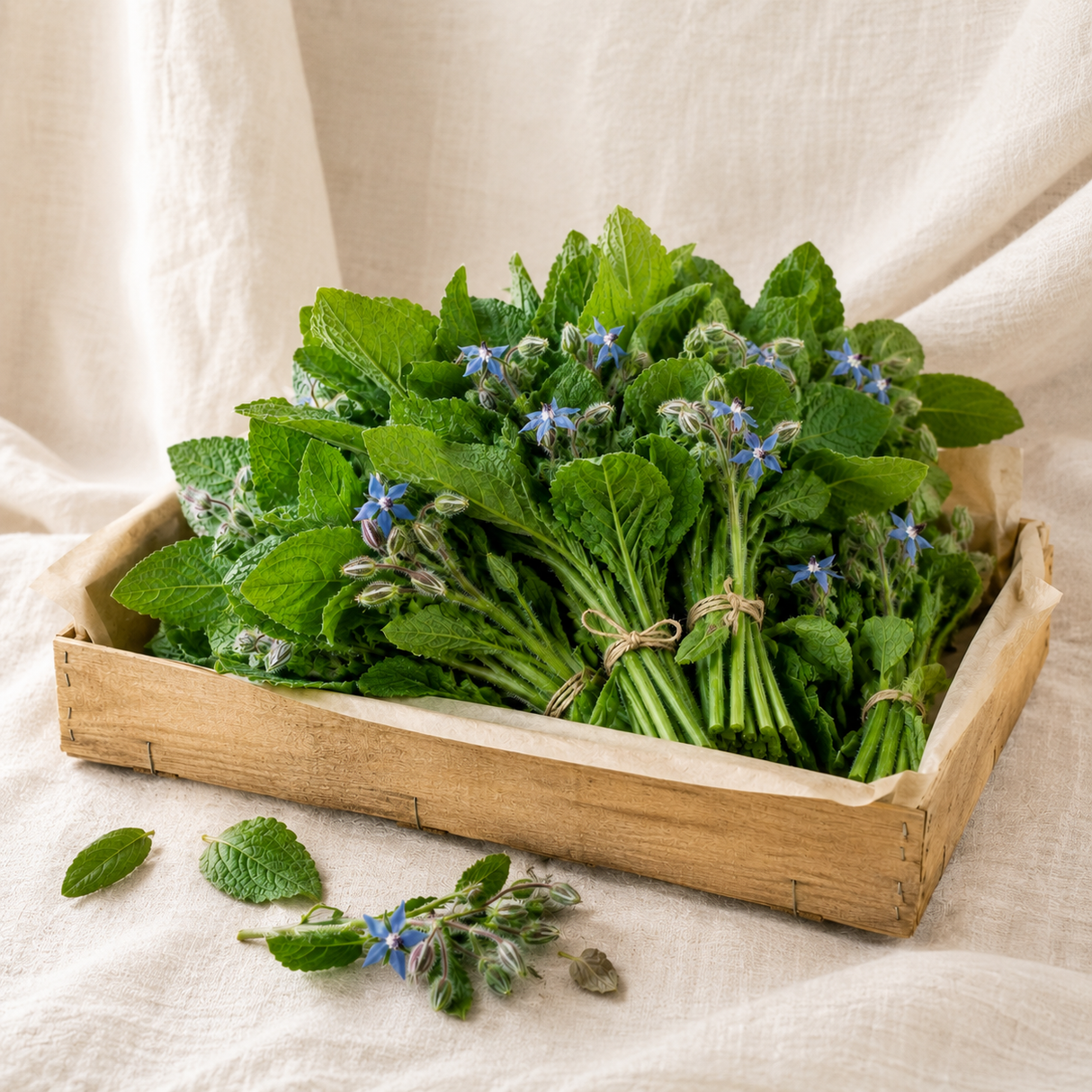Borage Vegetable | Mediterranean Leafy Green | 500g