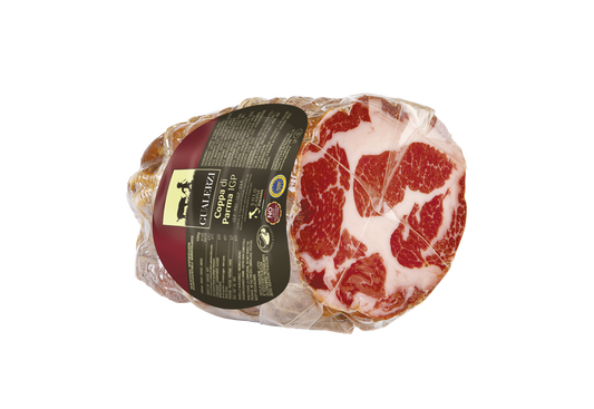 Italian Coppa di Parma | Dry-cured Pork Collar Joint | Gualerzi | +/- 1.1Kg