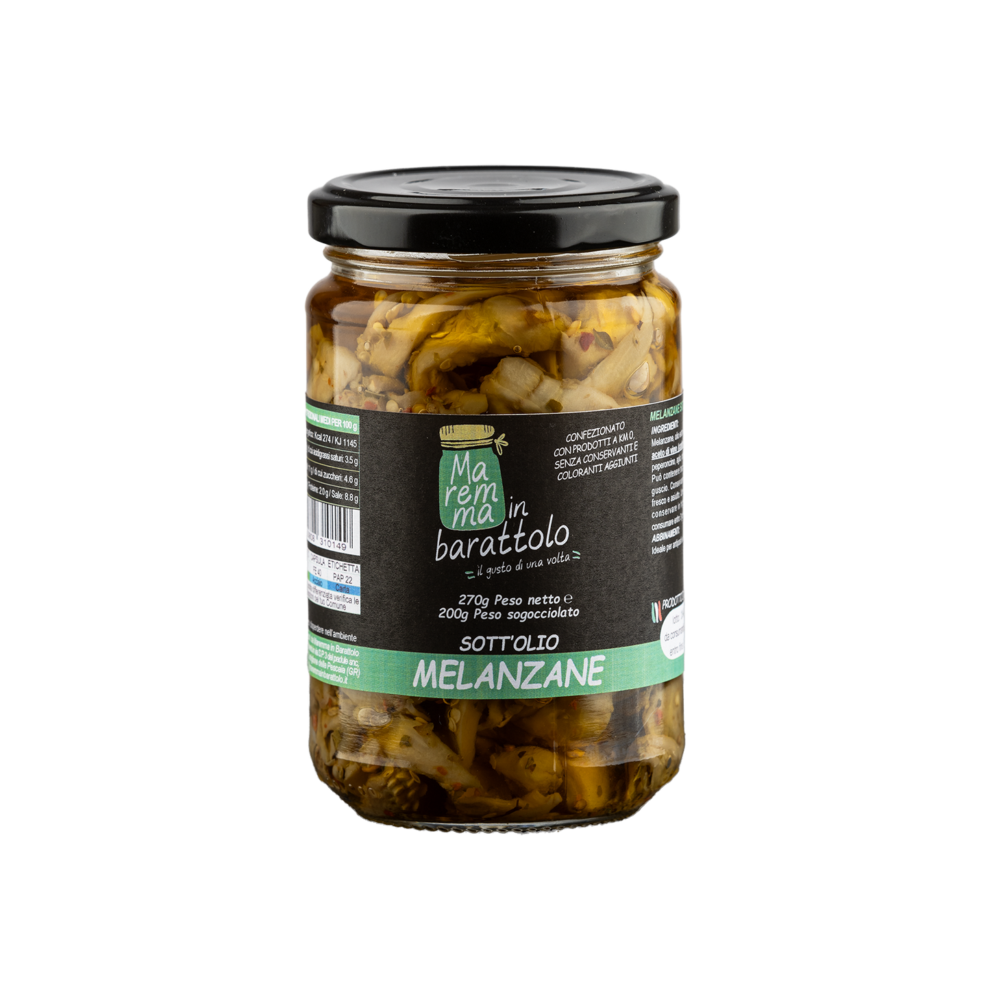 Caponata di Melanzane | Aubergine Caponata | 490g