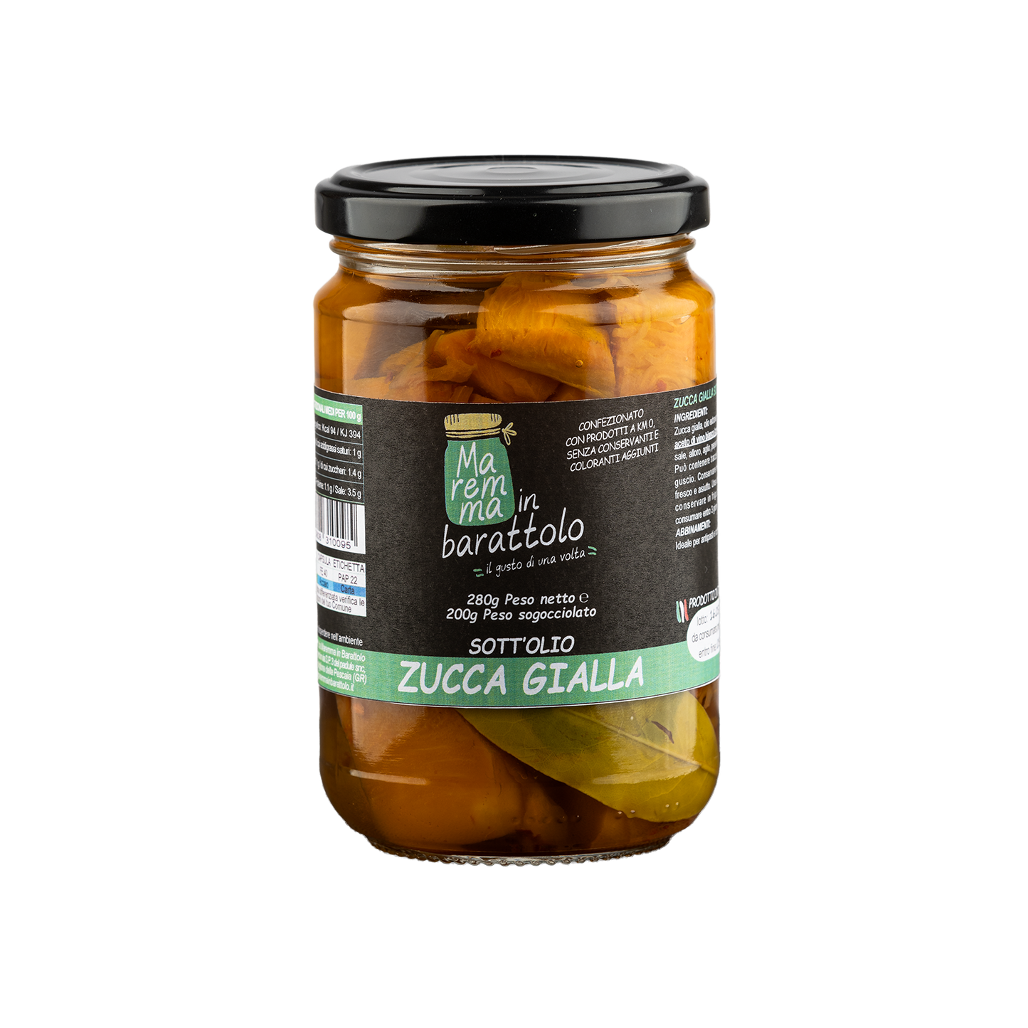 Zucca Gialla sott'olio 280g