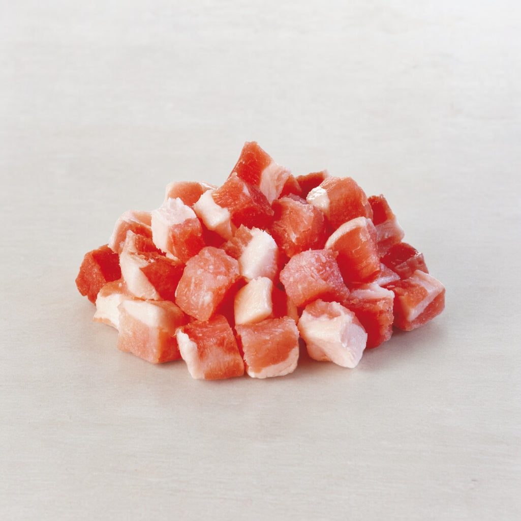 Diced Pancetta | Dry-cured Pork Belly | Subissati | +/- 150g