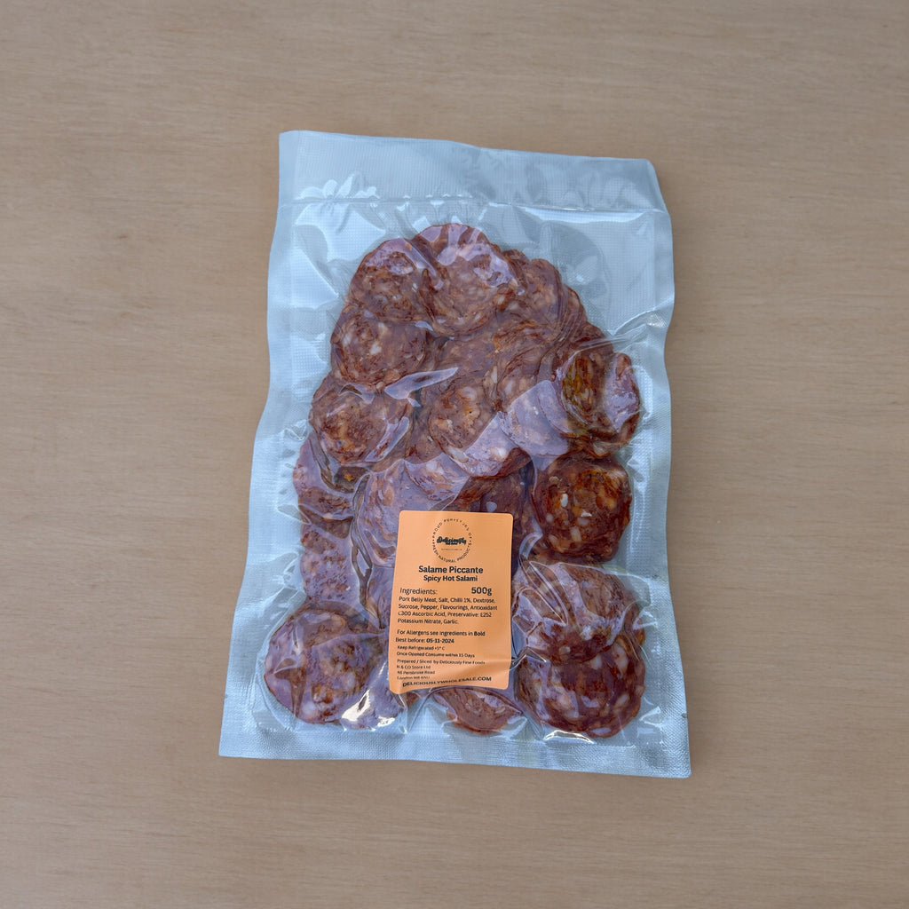 Spicy Salami | Freshly Sliced  Salame Piccante | Subissati | 400g