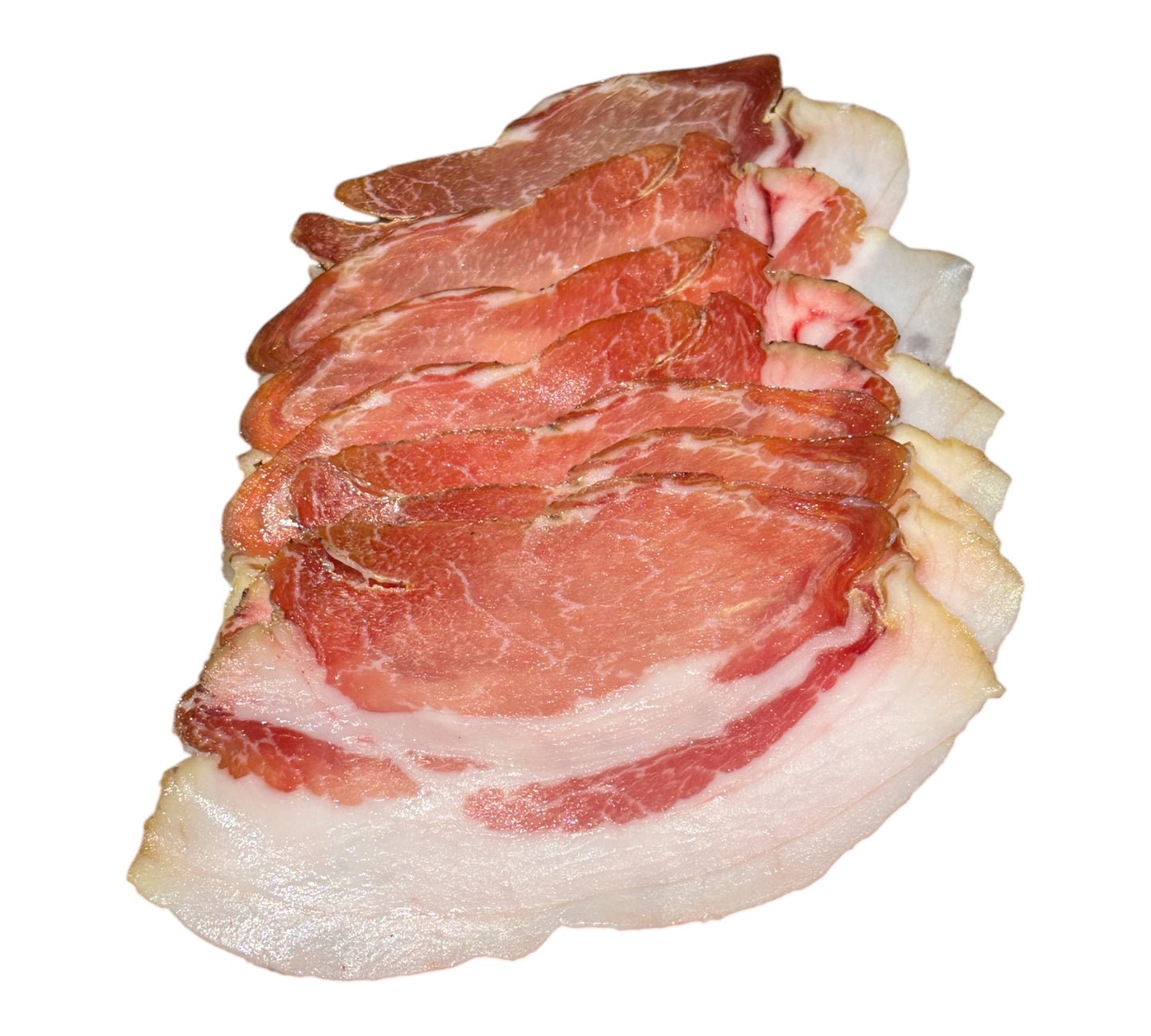 Freshly Sliced Lonza di Maiale di Macchia | Free-range Dry-cured Pork Loin | Subissati | 500g