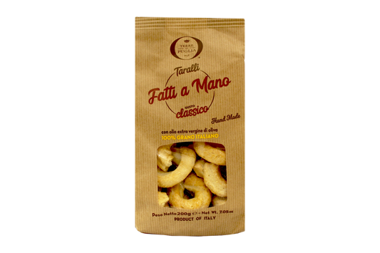 Hand Made Taralli | Terre di Puglia | 200g