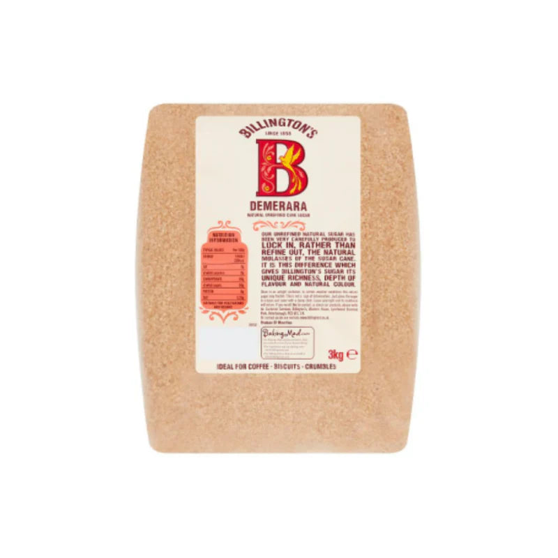 Demerara Sugar | Billington | 3Kg