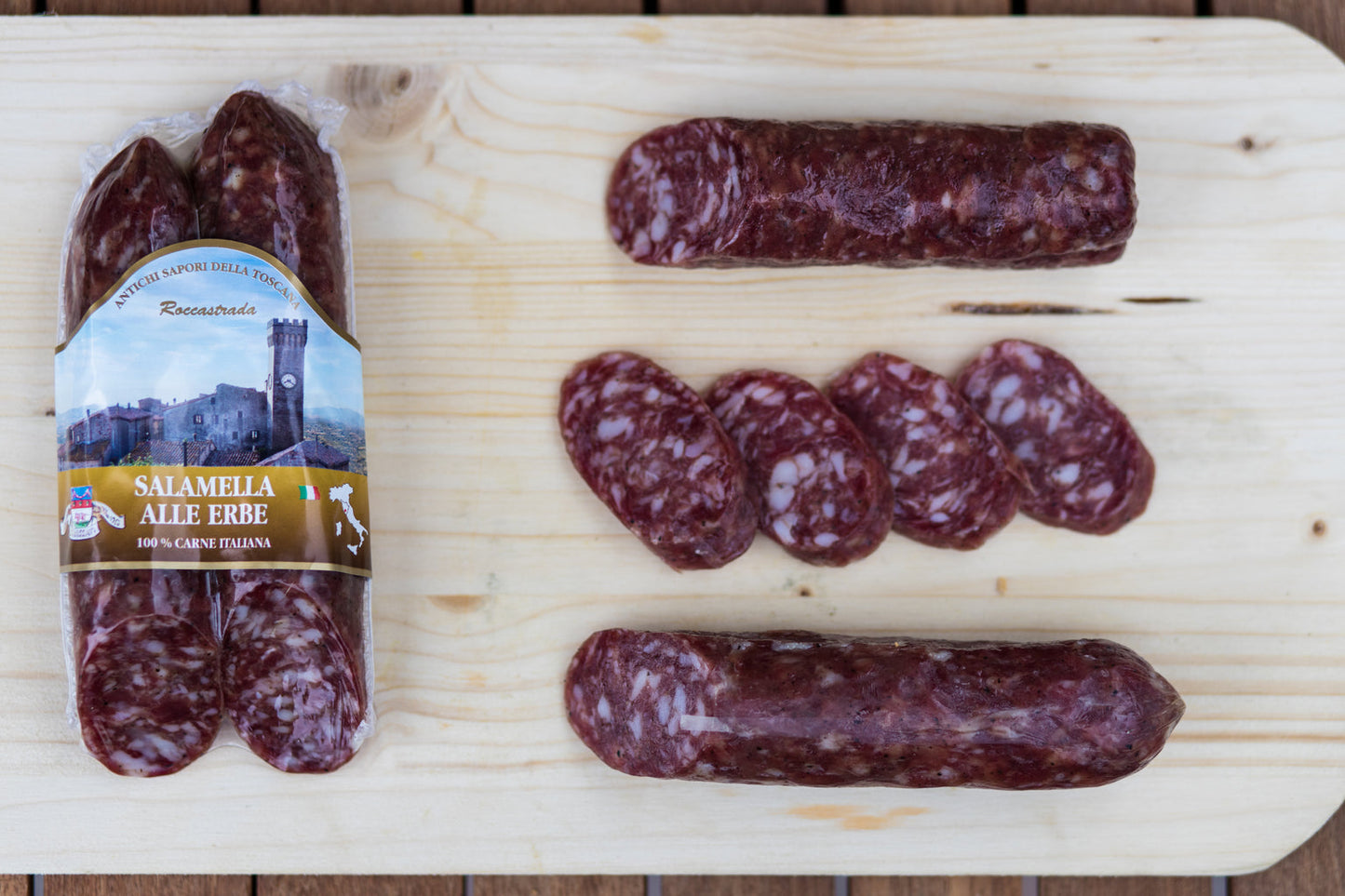 Salamella alle Erbe | Italian Saucisson with Herbs | Subissati | 250g