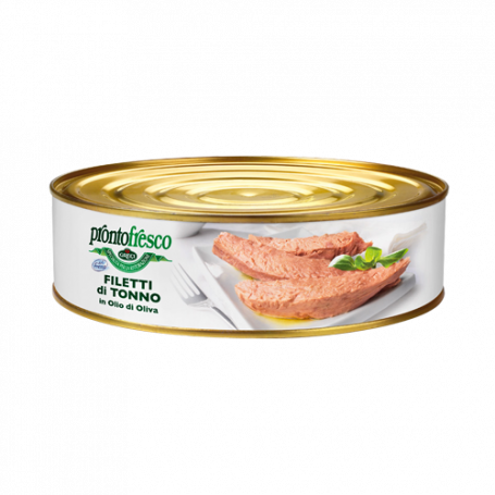 Tuna Fillets in Olive Oil | Greci | 1.85Kg