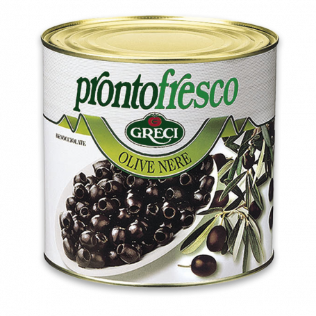 Pitted Black Olives | Greci | 2.6Kg