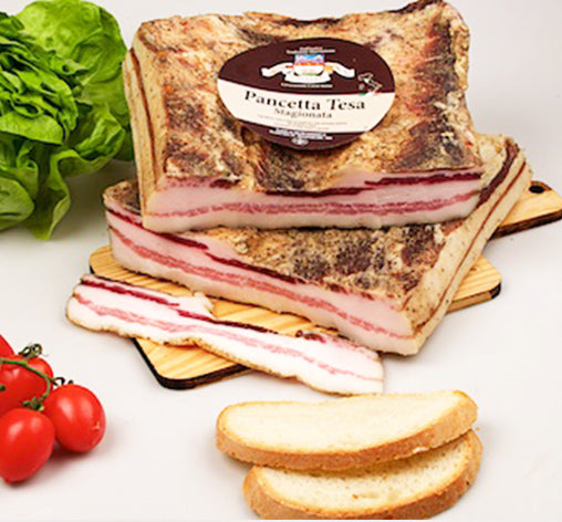 Pancetta Tesa | Dry-cured Flat Pork Belly | Subissati | Block of +/- 300g