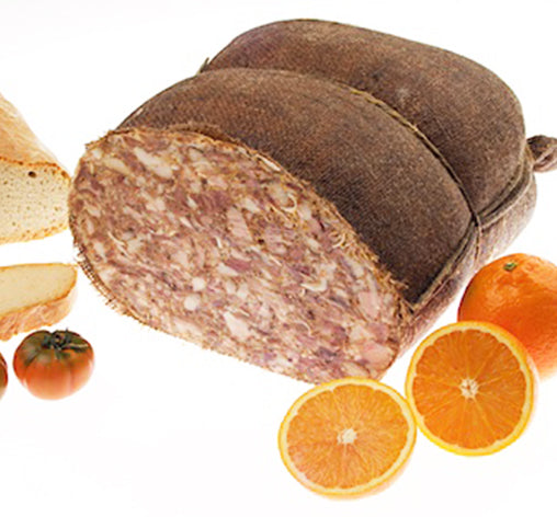 Subissati Soppressata di Testa - Coppa Romana | Tuscan Pork Head Cheese | +/- 3Kg